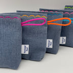 Kleine Tasche für die Tasche - blau
