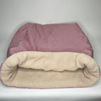 Hundekuschelsack "Karo rot"handmade