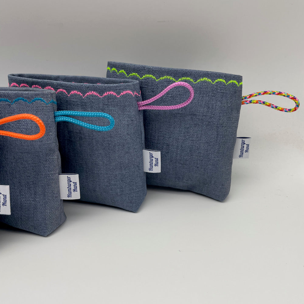 Kleine Tasche für die Tasche - blau