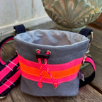 Leckerlitasche Canvas jeansblau