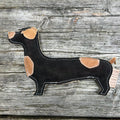 NUFNUF Dackel - Lederspielzeug für Hunde