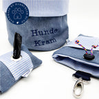 Hunde-Utensilo  "Hundekram" blau