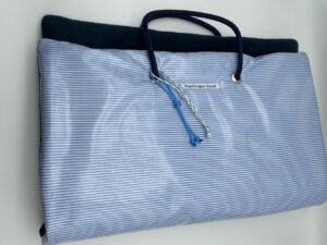 Hunde-Outdoor-Decke  mit Taugriff - blau