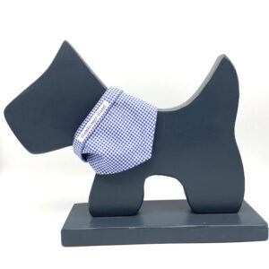Halstuch für Hunde Vichy-karo blau