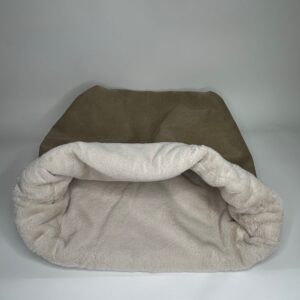 Hunde-Kuschelsack “Canvas braun“