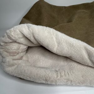 Hunde-Kuschelsack “Canvas braun“