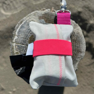 Gassibeutel-Täschchen Segel neon pink