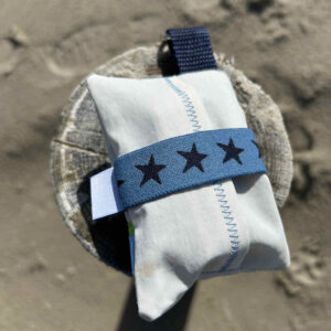 Gassibeutel-Täschchen Segel mit blau