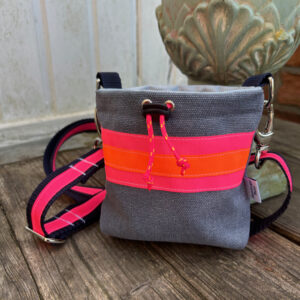 Leckerlitasche Canvas jeansblau